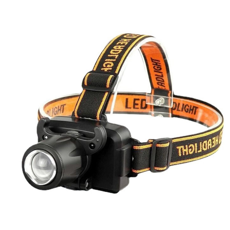 Faro ligero fuerte carga súper brillante inducción zoom impermeable lámpara de pesca nocturna lámpara de iluminación remota lámpara de minero montada en la cabeza al aire libre