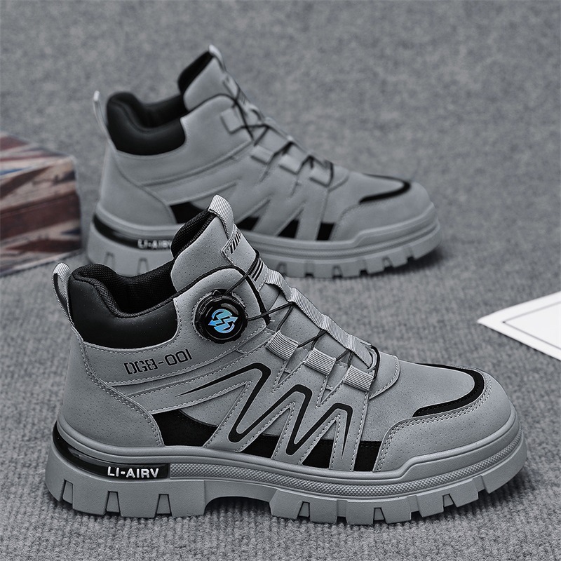 Martin botas hombre otoño invierno 2025 nuevo invierno ruibarbo zapatos de hombre zapatos de cuero casuales zapatos de estilo hombre de alta calidad zapatos de moda