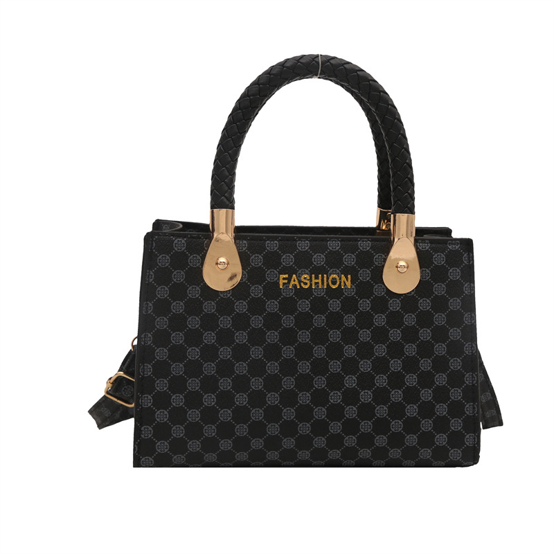 La personalidad de la literatura y la textura de la moda bolso pequeño de invierno 2024 nuevo estilo coreano de hombro mochila impresión bolso de mano de mujer