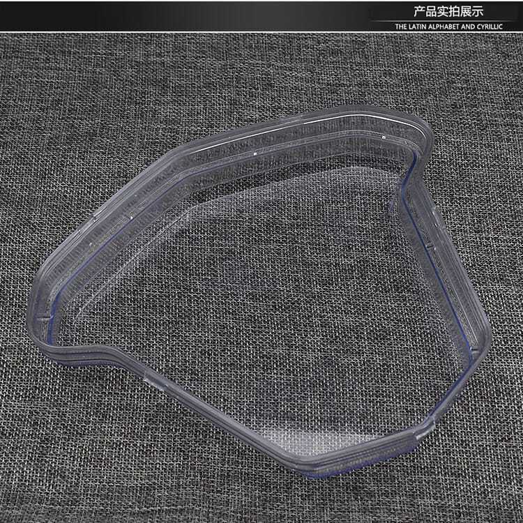 Motocicleta shangling pedal vehículo eléctrico instrumento Shell instrumento transparente cubierta transparente instrumento plástico accesorios de la cubierta superior