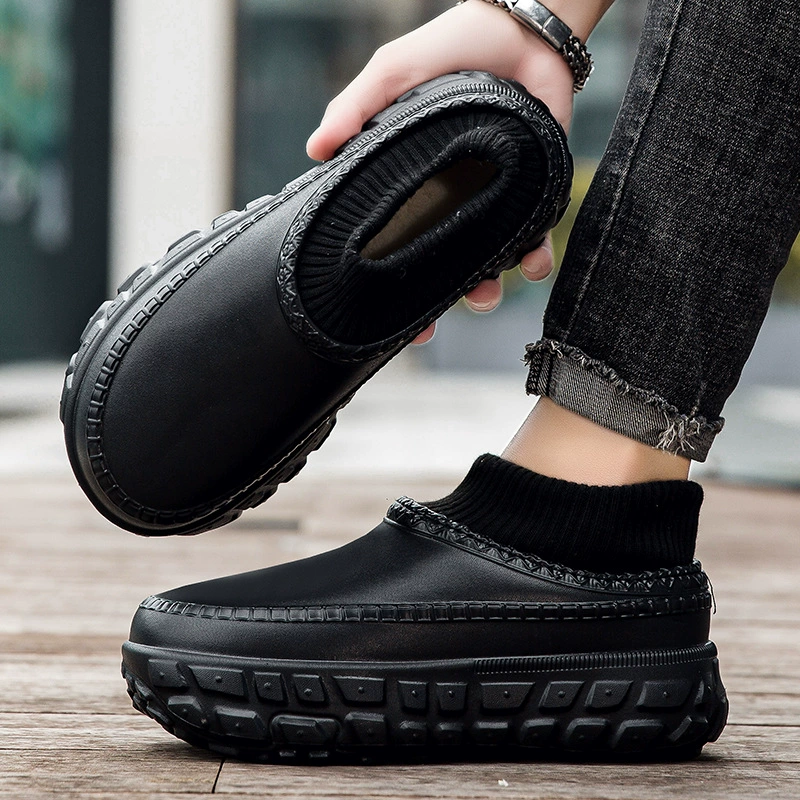 Тина шины осенью и зимой пара хлопчатобумажных туфель новая толстое дно хлопчатобумажных перетаскивания
