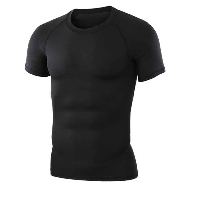chaleco deportivo de mangas cortas y largas de baloncesto apretado de hombre base deportiva de secado rápido transpiración entrenamiento de fitness ropa de entrenamiento