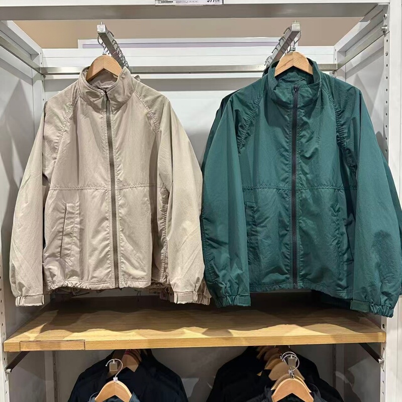 Japanese-style windproof stand-up collar jacket for men and women / coat jacket 2026 autumn new casual zipper jacket 486167 Japanese-style windproof stand-up collar jacket for men and women / coat jacket 2026 autumn new casual zipper jacket 486167