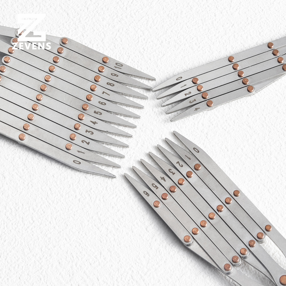 Nattools regla equidistante fabricación de equipaje herramienta de clavos decorativos división rápida de puntos de dibujo paralelos