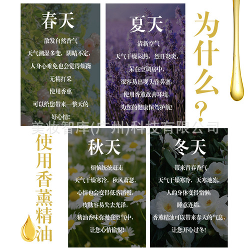 Cross-border aromatherapy essential oil water-soluble humidifier lavender rose aromatic single-party foreign trade essential oil