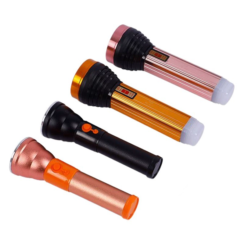 Яркий фонарик из алюминиевого сплава привел перезаряжаемый мини-фонарик Водонепроницаемый Многофункциональный Открытый пеший Туризм освещение