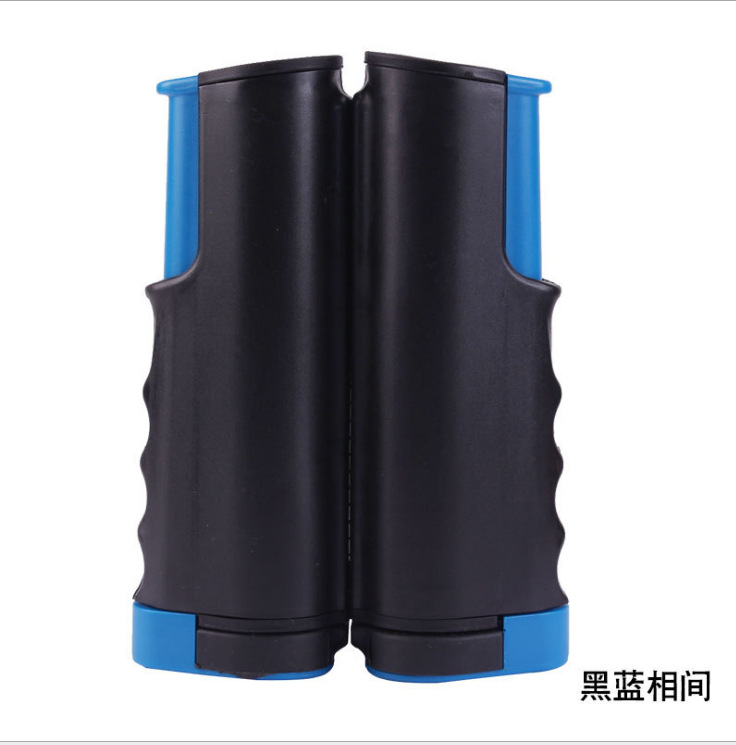 검은 색과 파란색 메쉬 랙