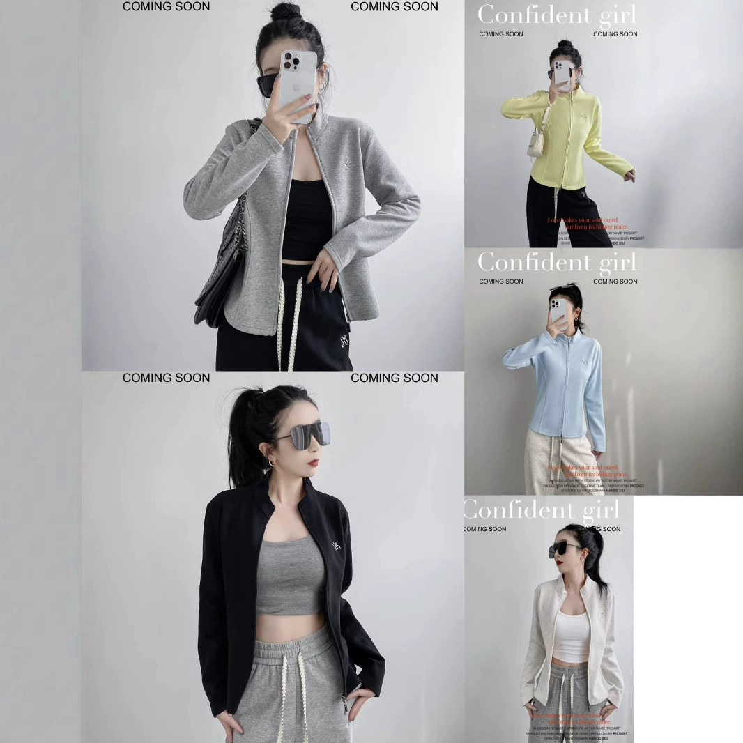 Модный на TikTok высококачественный набор одежды для ухода за кожей с протеином, новая весенняя спортивная куртка для йоги с эффектом утончения талии и широкие брюки.