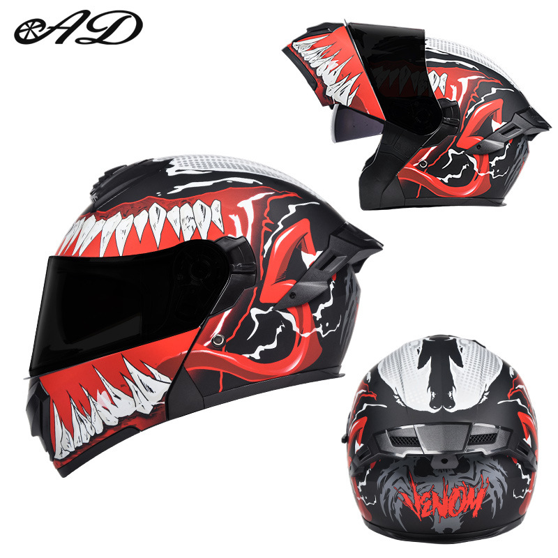 Casco de motocicleta eléctrica AD, casco de seguridad de invierno para hombres y mujeres, casco completo general de cuatro estaciones, casco de certificación 3C