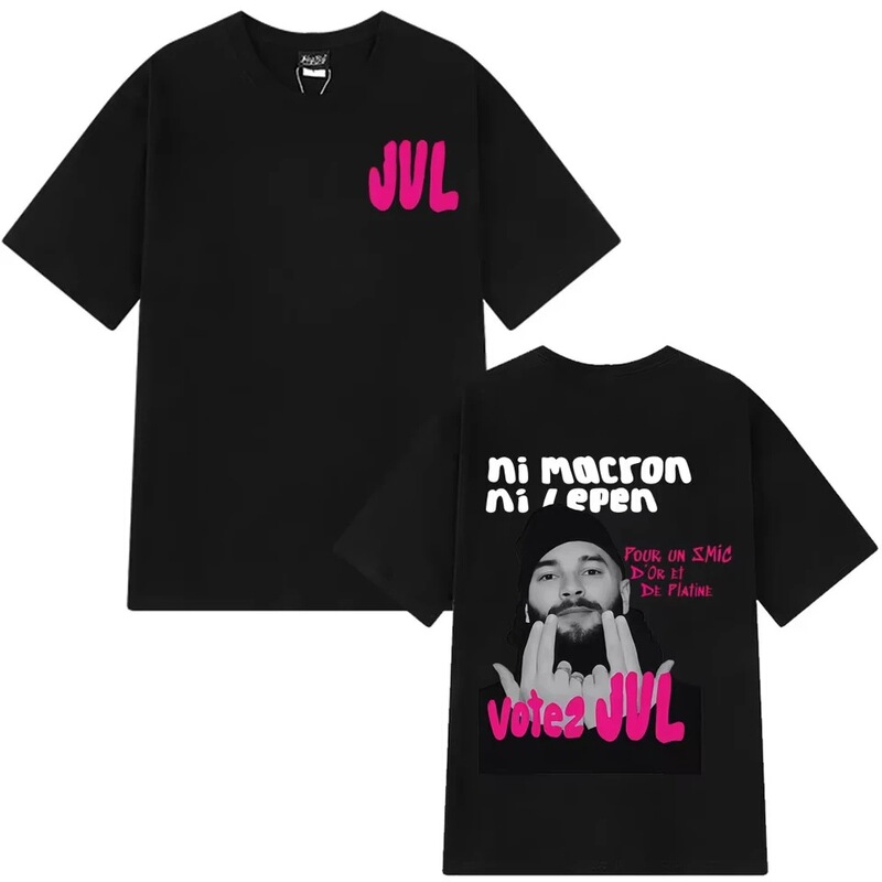 Short-Sleeved Hip-Hop T-Shirt for Women Jul Fashion Aesthetic French Rap T-Shirt for Men Casual Graphic Singer Trendy T-Shirt New Short-Sleeved Hip-Hop T-Shirt for Women Jul Fashion Aesthetic French Rap T-Shirt for Men Casual Graphic Singer Trendy T-Shirt New