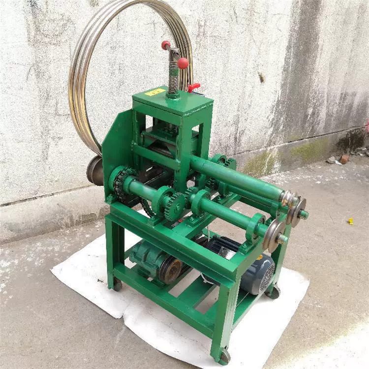 Труба из нержавеющей стали катящийся изогнутый станок оцинкованная труба Электрический гибочный станок малый круглый трубопровод квадратная труба труба фитинги машины