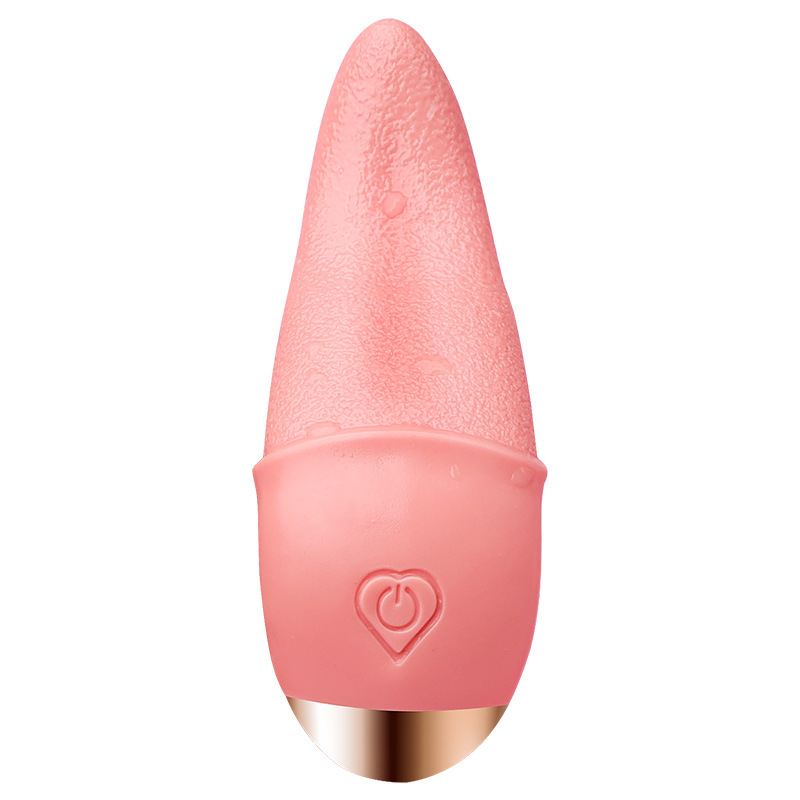 Vibrador de Lengua con Calefacción Eléctrica, Dispositivo de Masturbación Femenina, Juguete Sexual, Palo de Masaje Femenino Transfronterizo, Huevo Vibrador Recargable