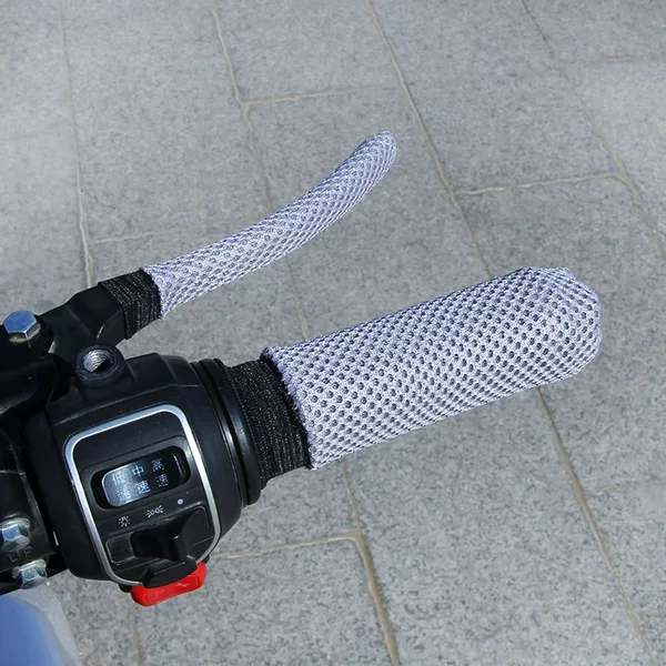 Summer ice silk electric car handle cover sweat-absorbent breathable universal outdoor electric tricycle motorcycle handle cover factory wholesale