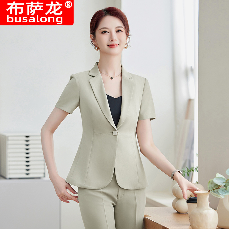 Black classic suit jacket
