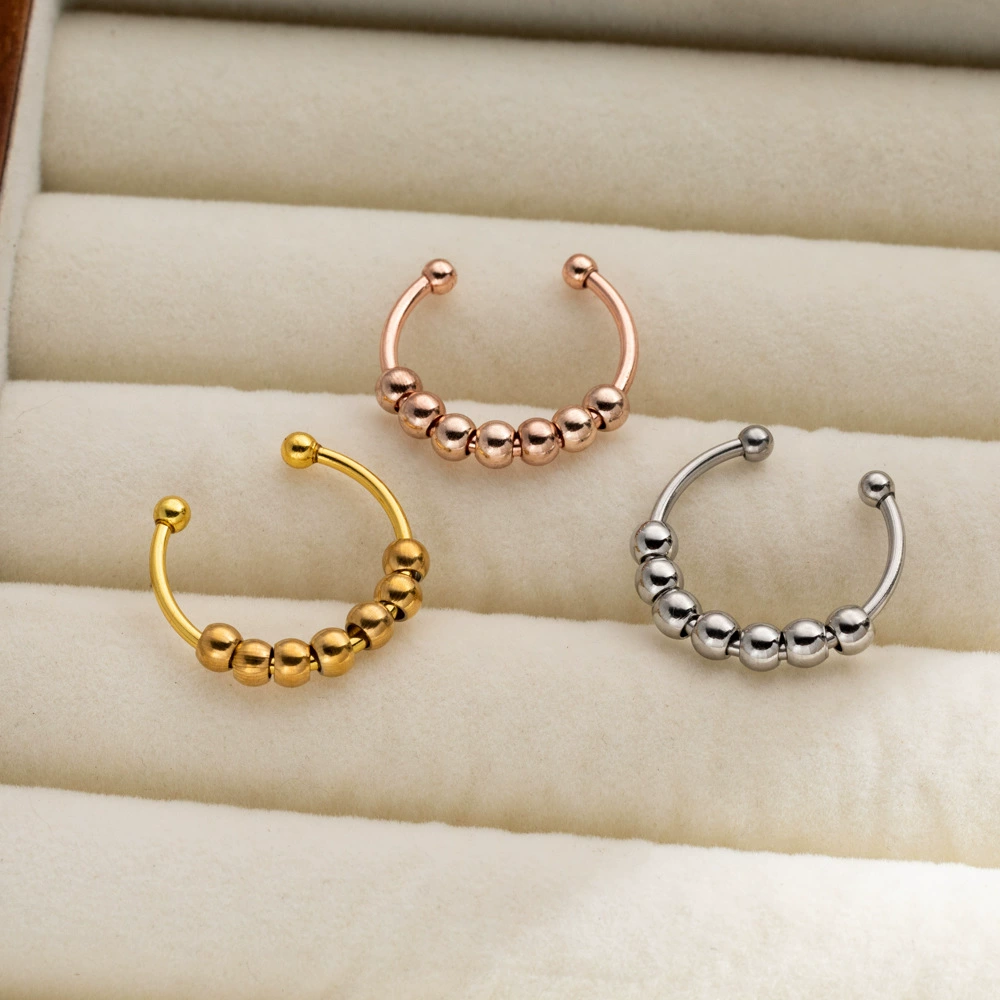 Трансграничные новые разлагающие тревожные бусы кольца амазонка из нержавеющей стали