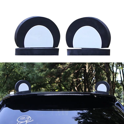 Wuling Mini Euler Electric — Body sticker - bear-ears-black-and-white