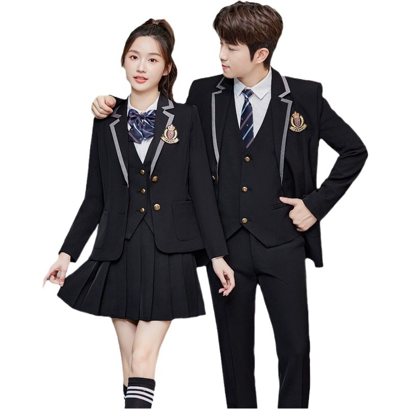 Учащийся средней школы школьная форма в стиле преппи школьная форма мужская и женская образовательное учреждение инструменты детский сад административный костюм юбка