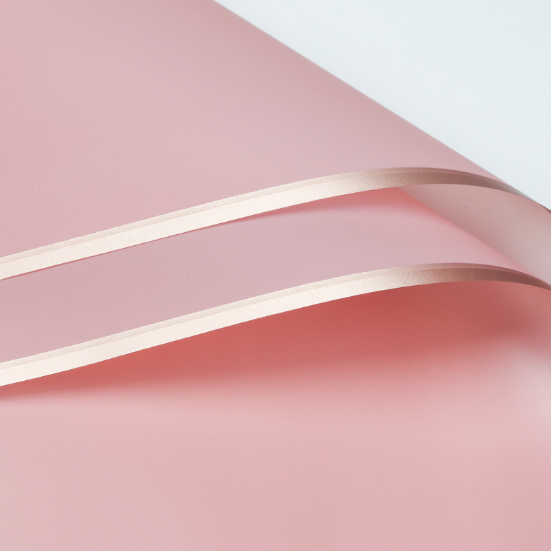 Embalaje de flores Papel de haz coreano Florería Ramo Material de embalaje Papel mate translúcido Papel liso coreano Papel de flores