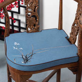 新中式三角椅坐垫情人椅垫圈椅皇宫椅太师椅垫餐椅垫异形坐垫