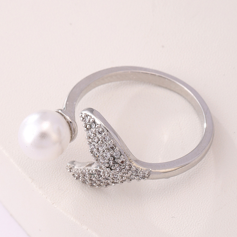 20g Weight Zircon Inlay Material Open Rings Classification 1 Piece Quantity Holiday, Banquet Occasion Copper Material Heart Shape, Crown, Flower Pattern Unisex Gender Inlay Design Lady Style Wholesale Jewelry Lady Heart Shape Crown Flower Copper Zircon Inlay Open Rings 28