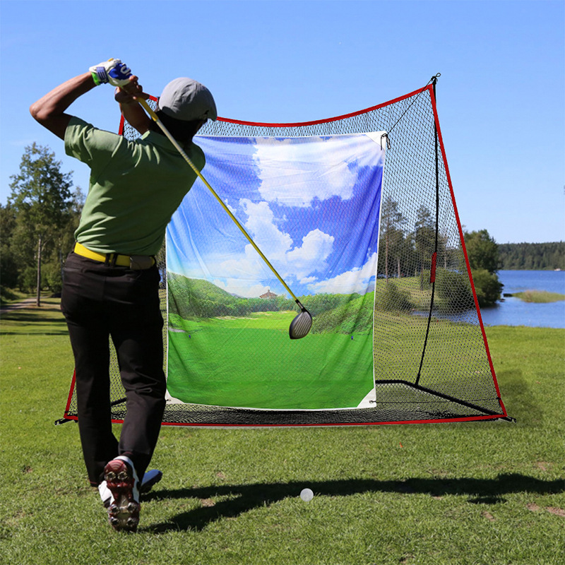 A todo color mudo huelga de golf de tela huelga de tela de interior y al aire libre herramientas de entrenamiento objetivo paño práctica neta suministros al aire libre