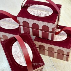 鸢尾印记伴手礼盒复古风丝绒烫金喜糖盒结婚订婚回礼送伴娘礼物盒