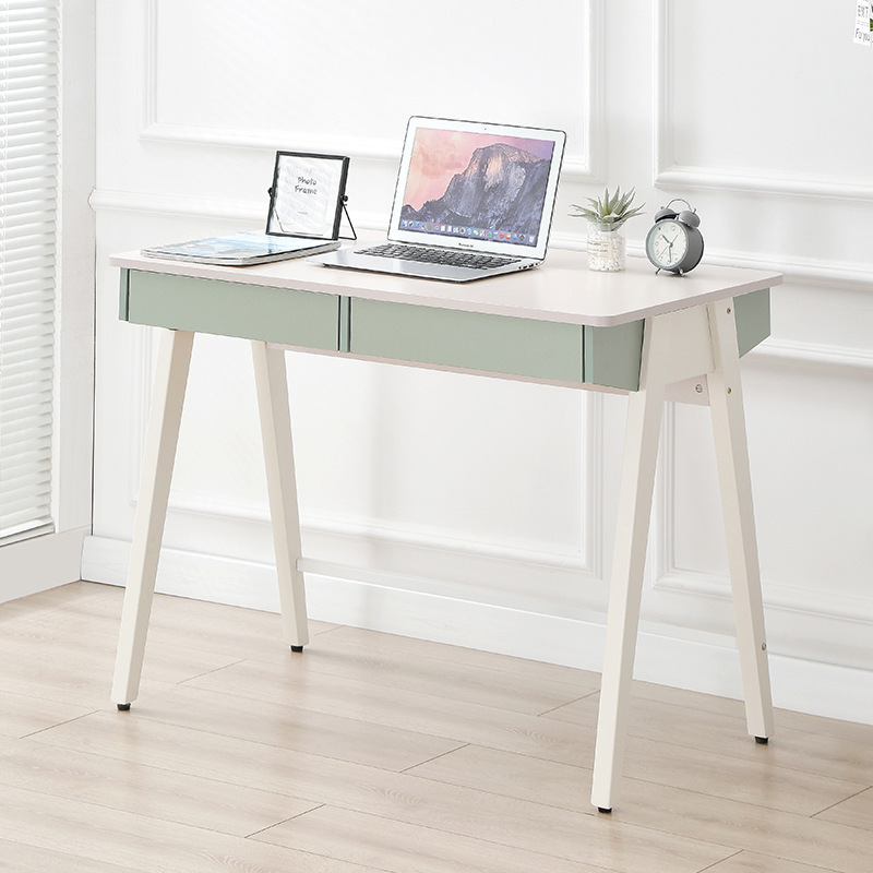 Desk Bedroom Computer Desk Household Book Table Solid Wood Particle Board Rectangular Simple Computer Desk with Drawer
