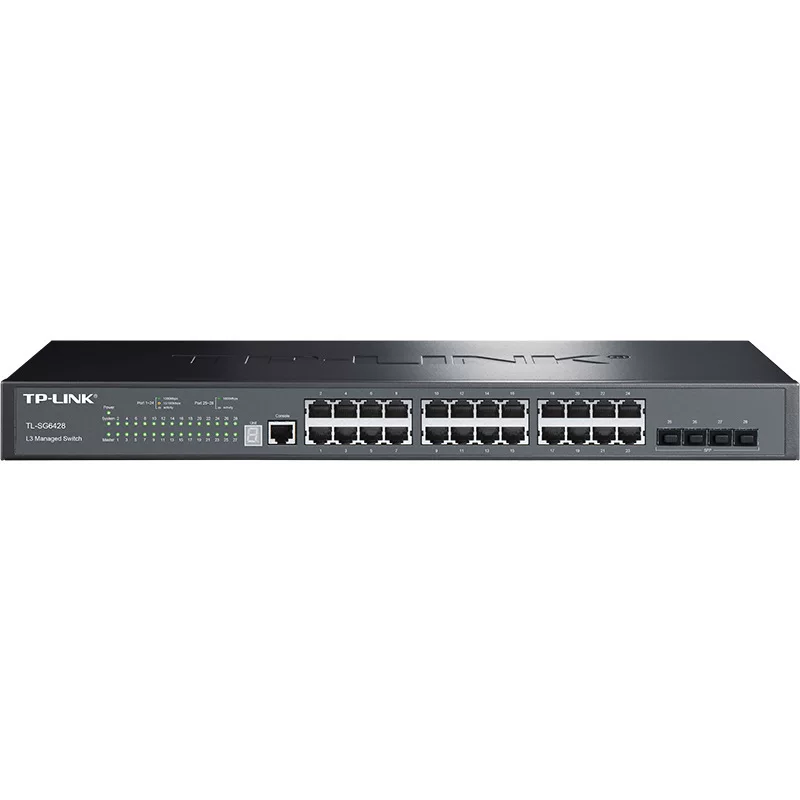 TP-LINK TL-SG6428 Full Gigabit Stackable Layer 3 Managed Switch Huasite Distribution Agent