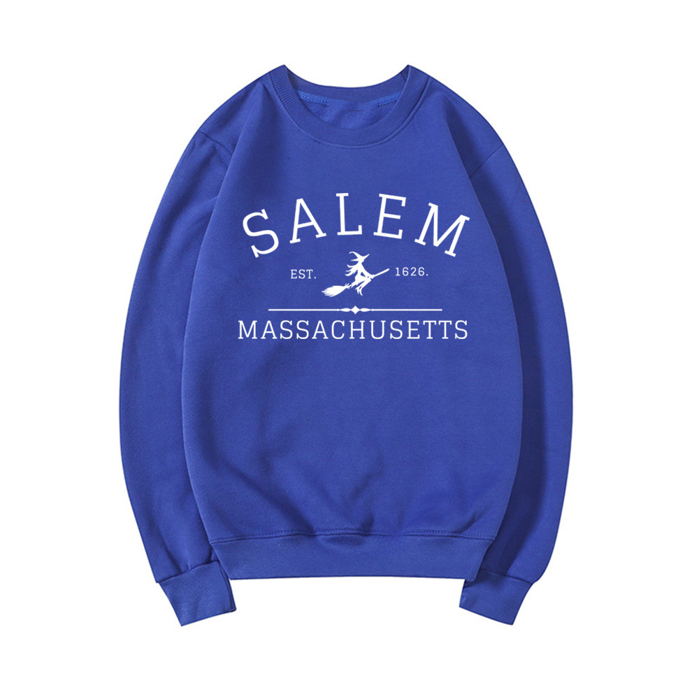 Salem Massachusetts Crewneck Halloween Sweatshirt Salem Witc