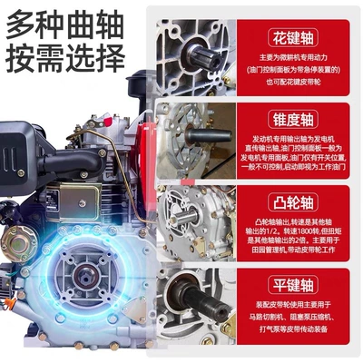 China Changchai Single-cylinder Air-cooled Diesel Avtomobil mühərrikləri