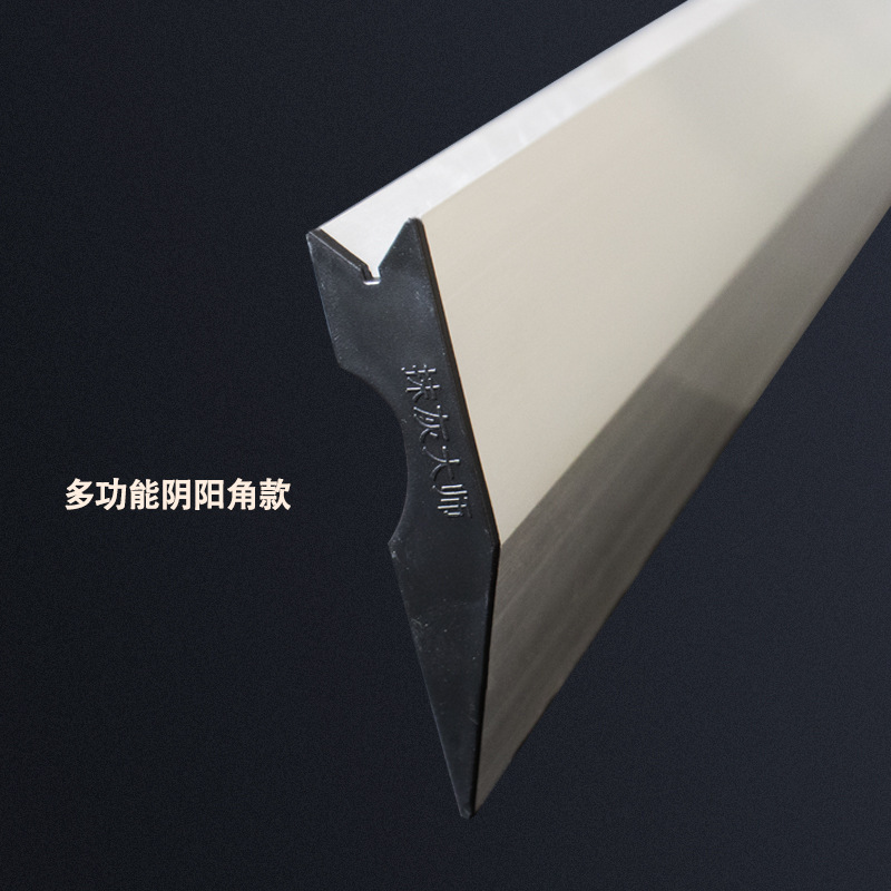 特厚アルミニウム合金は定規の陰陽角の定規の2メートルの灰を塗る壁面を剃ります。|undefined
