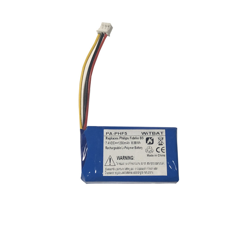 For Philips Philips Fidelio F5 CSS5235Y/93 Bluetooth audio battery