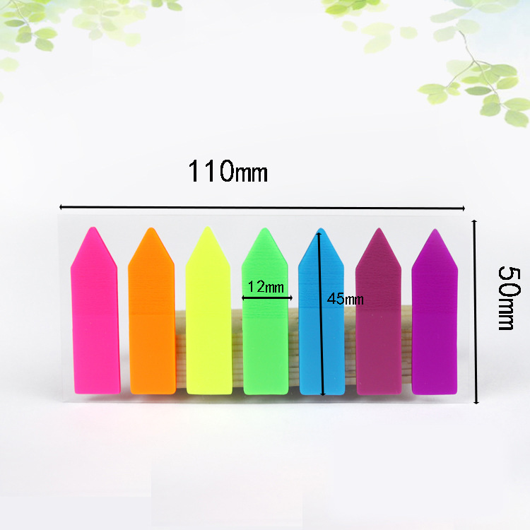 7 flechas 12*45*20 páginas/color * 7 colores