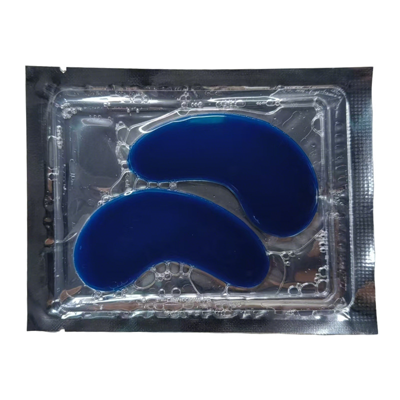 Mascarilla de ojos transfronteriza de colágeno y oro, parche hidratante para ojos con diseño de mariposa, fabricante mayorista para comercio exterior