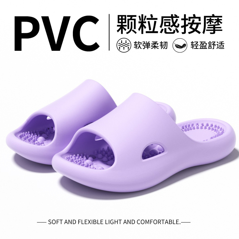 Japanese-Style Anti-Slip Anti-Fall Slippers for Elderly Men and Women, Widened for Pregnant Women, Indoor Home Use, Bathing, Bathroom Slippers