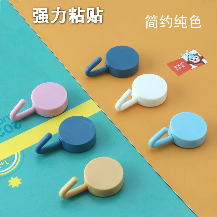 Домашняя дверь маленький крючок стол Шкаф стол Кухня без перфорированная стена многофункциональный липкий крючок прямая продажа