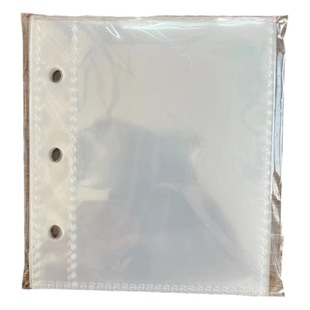 One Palace Card Book Inner Page Single Loose-leaf Core M5 Five-hole Card Book 3-inch Album Small Card Boris Card Bag
