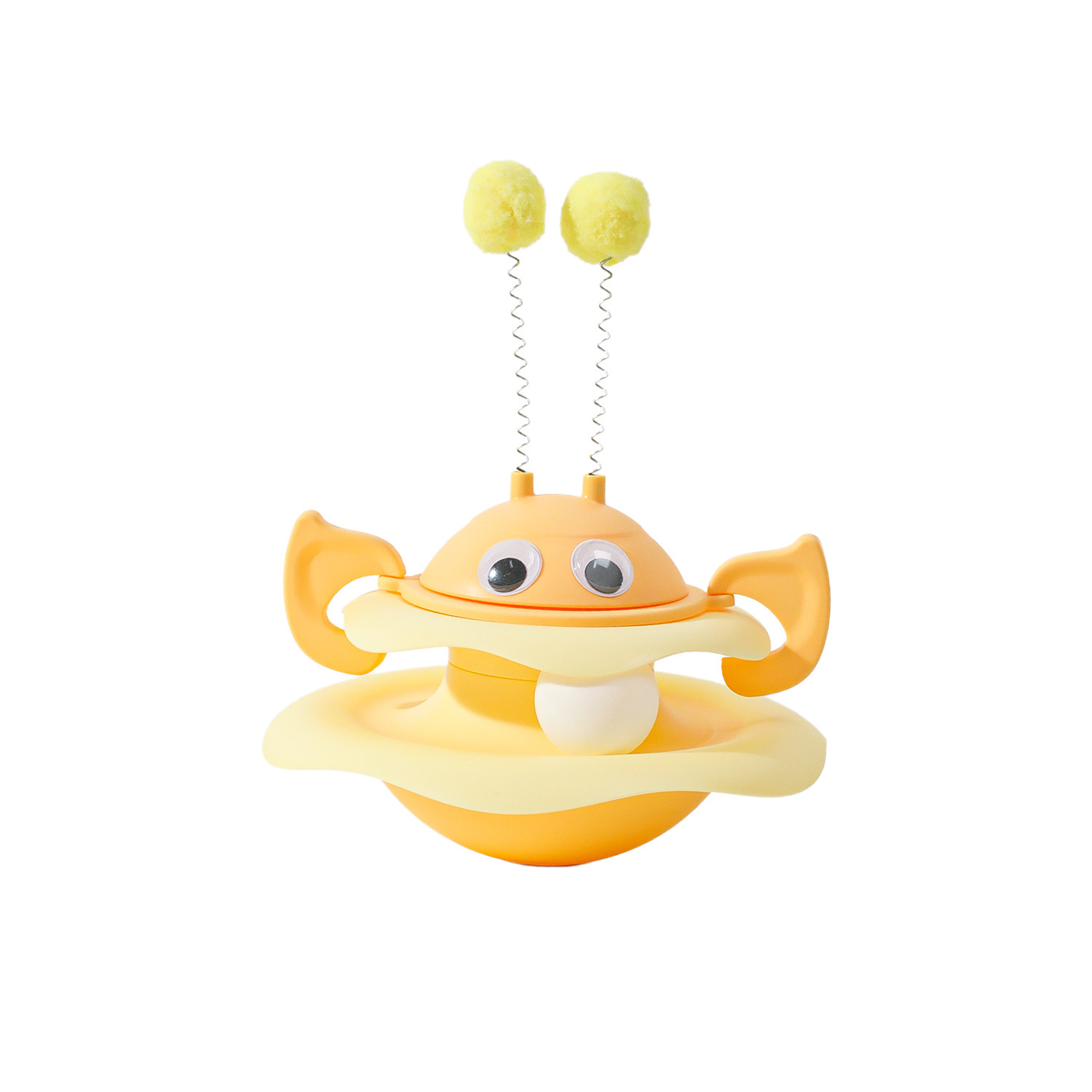 Bejita transfronteriza vaso plato de diversión giratorio gatito auto-hola para aliviar el aburrimiento plato giratorio para gatos