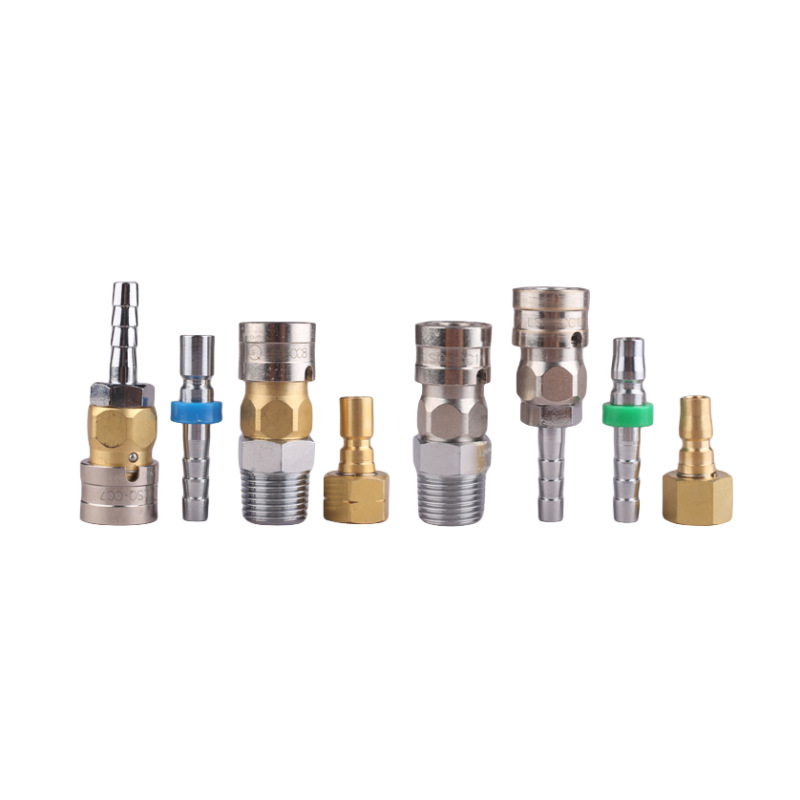 浙江松乔LSQ-CC开闭式气动快速接头氧气乙炔接头