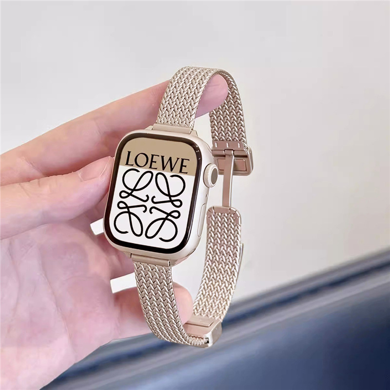Aplicable para Huawei gt5 correa de reloj de alta calidad globo gt6pro damas absorción exquisita reloj gt4 correa de metal