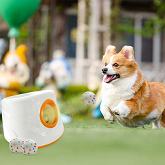 新型ペット自動誘導サーブ機犬屋外投げトレーニング中小型犬球玩具