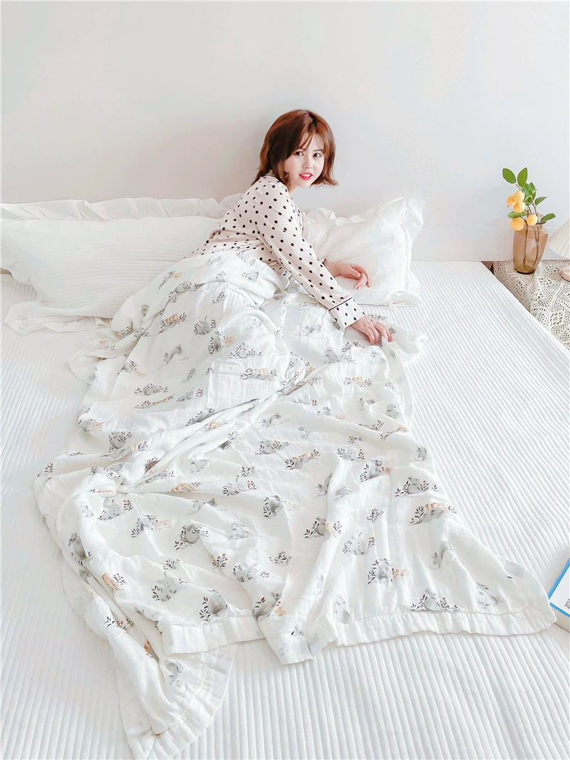 Summer gauze soft breathable duvet