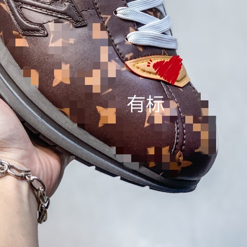 莆田鞋 L~2025秋冬面包鞋联名款小黑鞋时尚休闲运动鞋厚底男女鞋|undefined