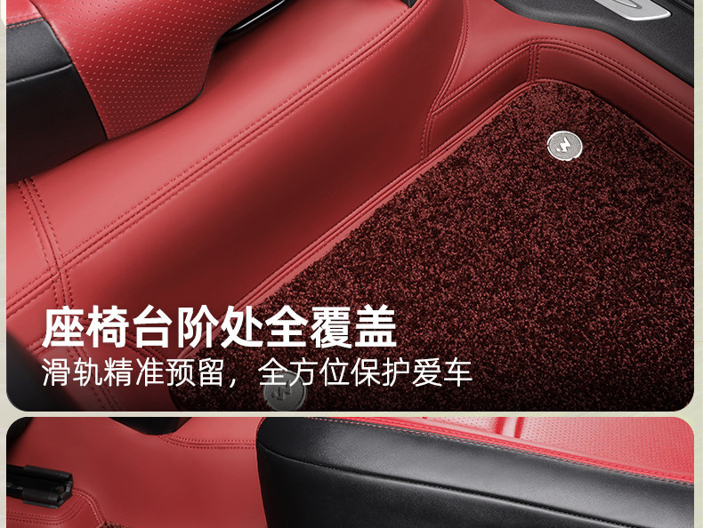 Suitable for Porsche Cayenne, Panamera, Macan 360 aviation soft-cover, custom-made, full-coverage car floor mats