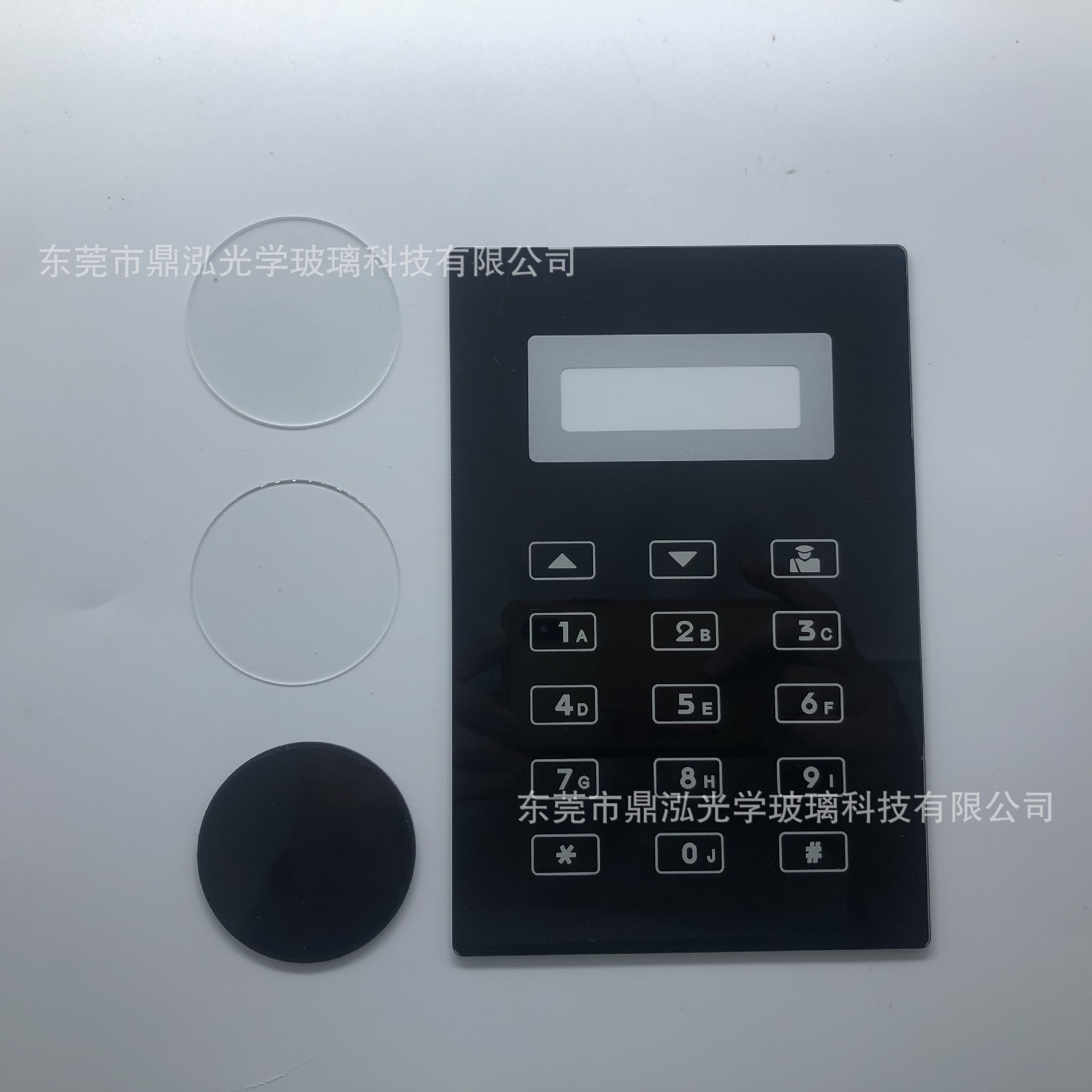 工厂供应2.5D抛光圆弧边亚克力镜片电镀PC镜片欢迎加工定做