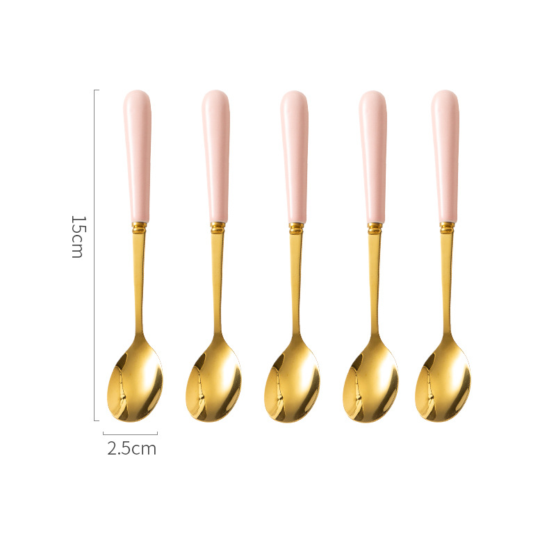 Tenedor de fruta hogar de gama alta postre Tenedor de almacenamiento tarro traje Luz de lujo palo de fruta tapón de fruta seguridad para niños tenedor pequeño