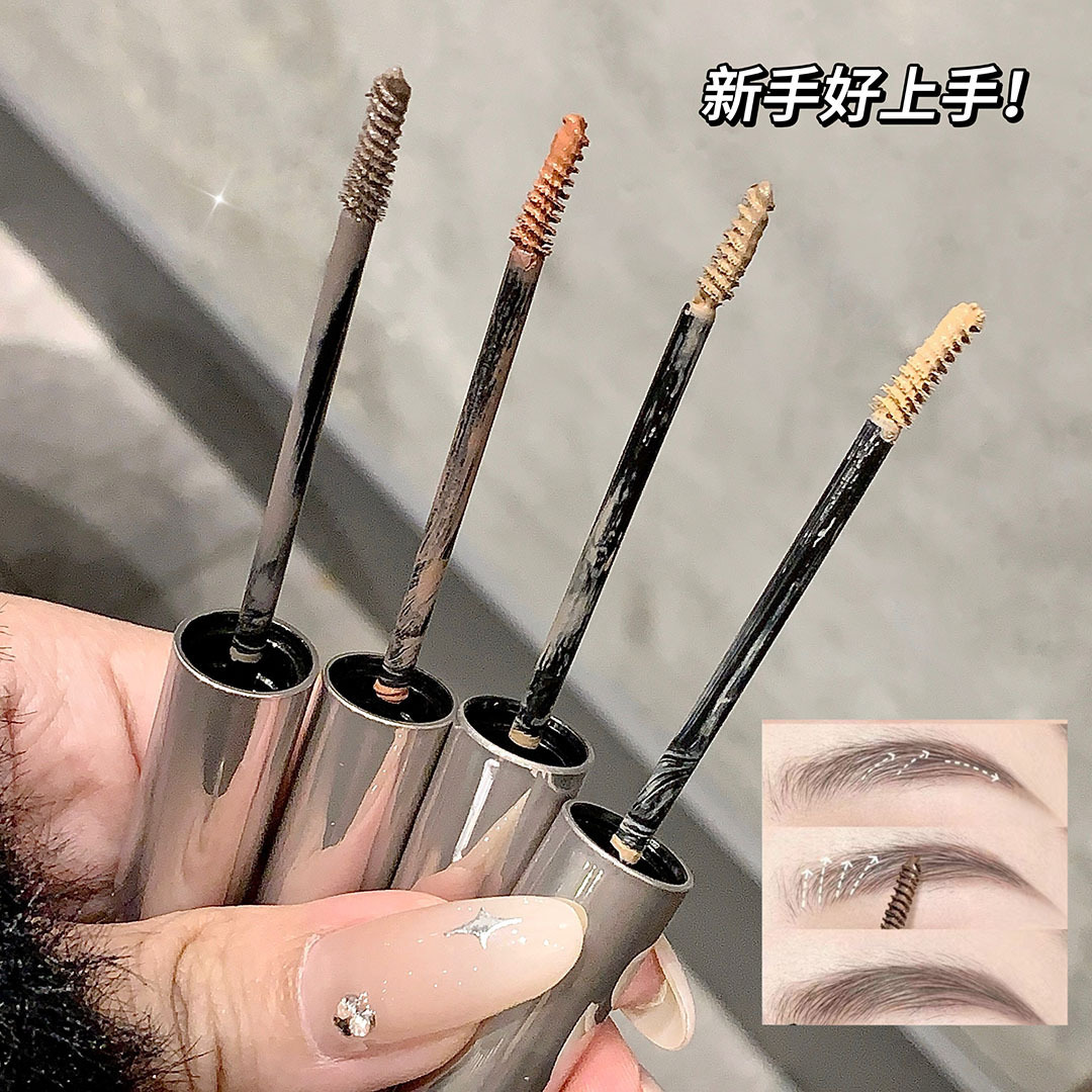 Cappuvini plumas ligeras crema de cejas natural no es fácil de manchar cosméticos cejas maquillaje barato maquillaje de estudiantes
