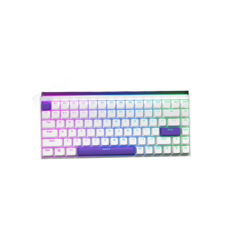 68 キーメカニカルキーボード e スポーツゲームカスタマイズされたメカニカル有線 RGB ライトボックスフルキーノーマルバットダブルカラー射出成形キー|undefined