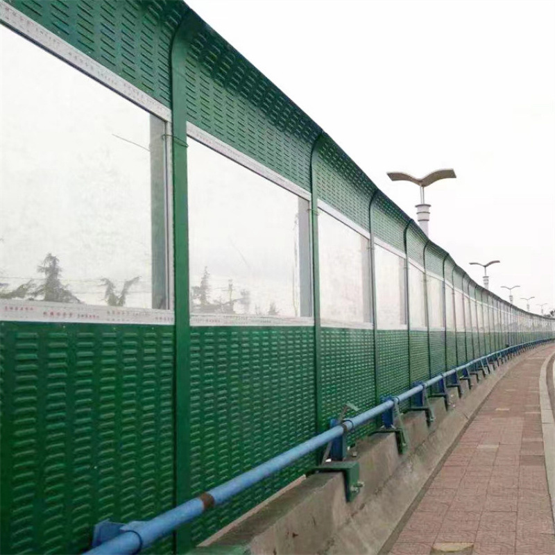 pvc声屏障 隔音降噪 金属亚克力玻璃降噪隔音 镀锌板良好恒