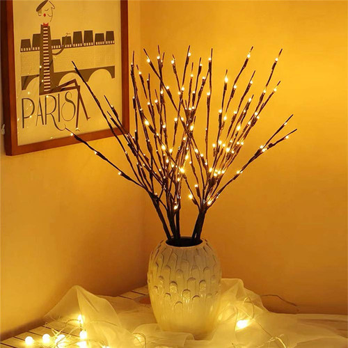 LED colorful light string simulation tree branch lamp room vase branch string lights Christmas inn decoration small tree lamp